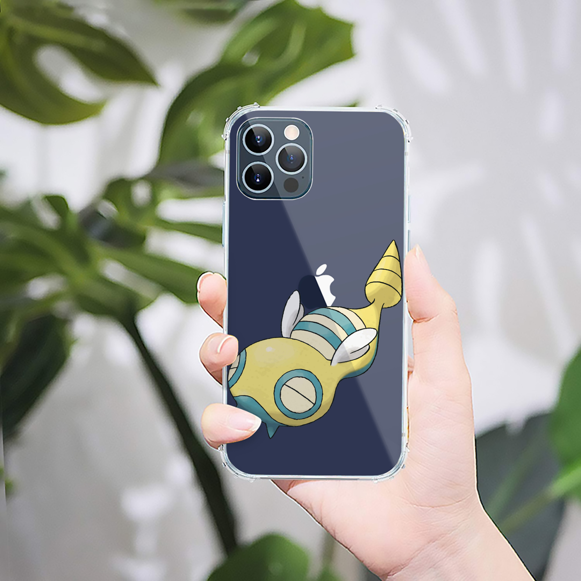 （画像用） ポケットモンスター Pokémon 【iPhone 12シリーズ対応】透明スマホケース（クリアソフトケース）